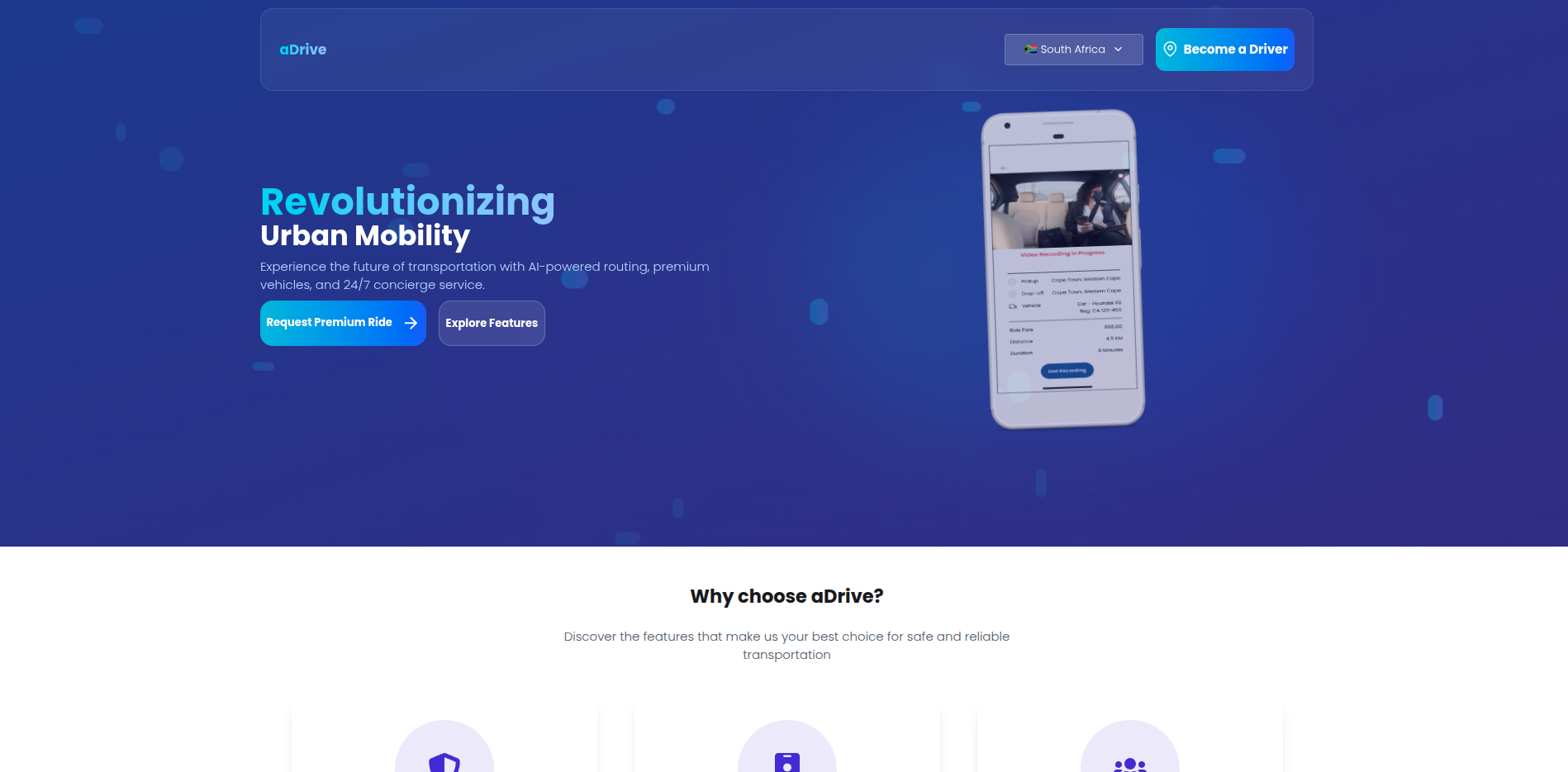 aDrive Website